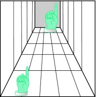 Fig. I2 Corridor illusion