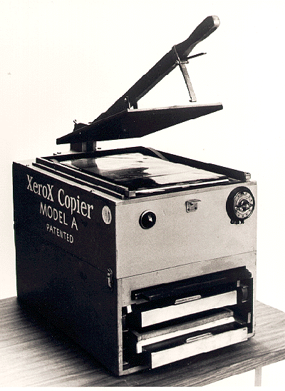 Copier Machines on The First Xerox Machine The First Xerographic Copier Was Sold