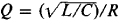 Parametric Excitation and Amplification of Electromagnetic Oscillations