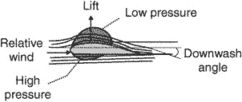 downwash angle