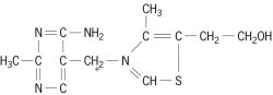 thiamine mononitrate formula