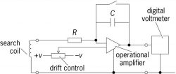 Arrangement of an electronic charge integrator