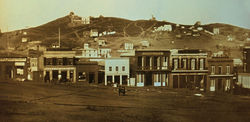 Portsmouth Square, San Francisco: 1851 daguerrotype.