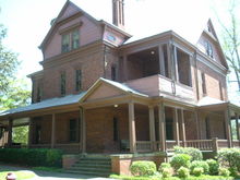 Booker T. Washington's house at Tuskegee University