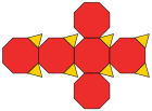 Polyhedron truncated 6 net.svg