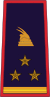 Gradë ceremoniali, Kryekomisar (Policia e Shtetit).svg
