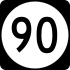 Kentucky Route 90 marker