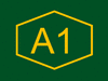 A1 highway logo
