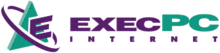 Exec PC Logo. A stylized triangle with a circle around it.