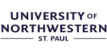 University of Northwestern-St-Paul Wordmark.svg