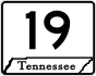 State Route 19 primary marker