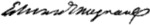 Signature of Edward Maynard.png