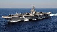 US Navy 110129-N-3885H-158 USS George H.W. Bush (CVN 77) is underway in the Atlantic Ocean.jpg