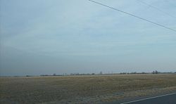 Crane Township includes wide plains used for farming