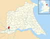 Howden UK parish locator map.svg