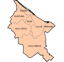 Map of Setiu District, Terengganu.svg