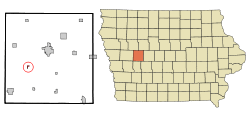 Location of Halbur, Iowa