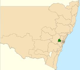 NSW Electoral District 2019 - Blue Mountains.png