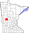 State map highlighting Douglas County