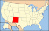Map of USA NM.svg