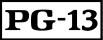 PG-13 rating symbol