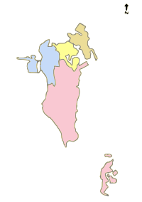 New Governorates of Bahrain 2014.svg