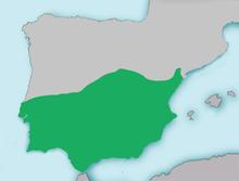 Mapa Squalius pyrenaicus.png