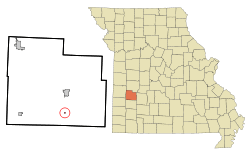 Location of Umber View Heights, Missouri