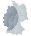 Western Germany as a non-political region.
