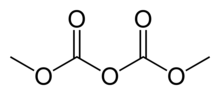 Skeletal formula of dimethyl dicarbonate