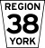 York Regional Road 38.svg