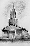 Architectural illustration of St. Mary's church, on the Flats.jpg