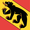 Flag of Kanton Bern  (German) Canton de Berne  (French)