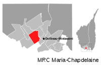 Location of Albanel