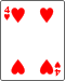 4 of hearts
