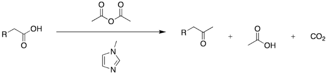 Modified Dakin-West reaction