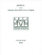 New cover of the Journal of the American Research Center in Egypt (JARCE), used from Vol.39 (2002) onwards.
