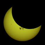 Partial solar eclipse