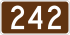 Nova Scotia Route 242 shield