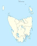 Map of Tasmania showing the 15 Tasmanian Legislative Council divisions
