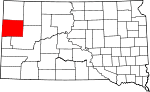 State map highlighting Butte County