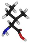 Chemical structure of Isoleucine