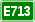 Tabliczka E713.svg