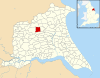 North Dalton UK parish locator map.svg