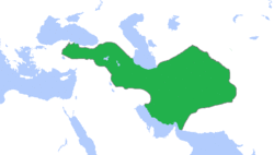 A map of the Median Empire at its greatest extent (6th century BC), according to Herodotus
