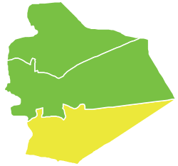 Map of Salkhad District within as-Suwayda Governorate