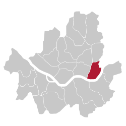 Location of Gwangjin-gu in Seoul