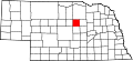 State map highlighting Garfield County