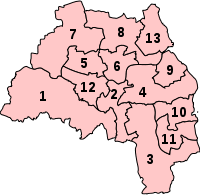 Parliamentary constituencies in Tyne and Wear