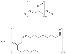Polyglycerol polyricinoleate.svg